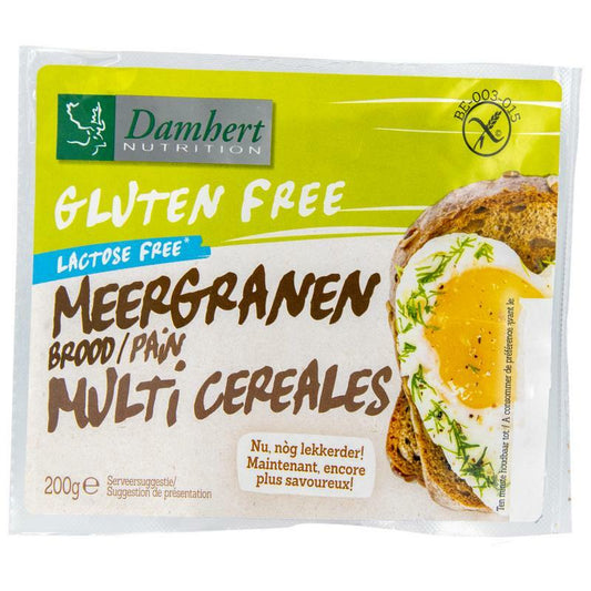 Damhert Meergranenbrood glutenvrij 200g