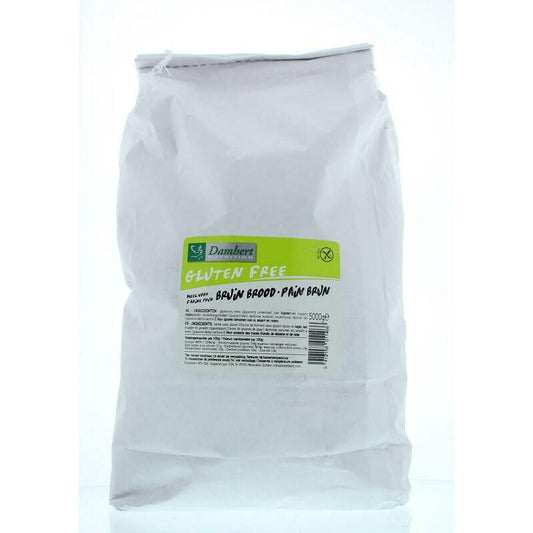 Damhert Broodmix bruin glutenvrij 5000g