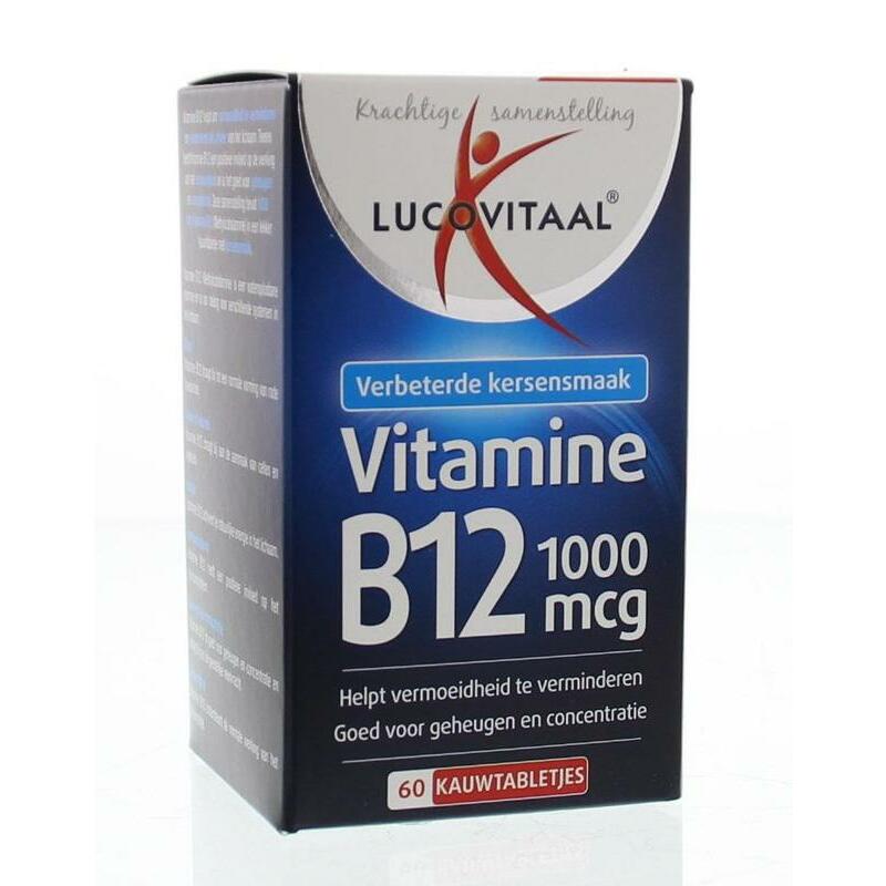 Lucovitaal Vitamine B12 1000 mcg 60tb