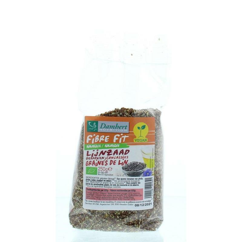 Damhert Gebroken lijnzaad bio 250g