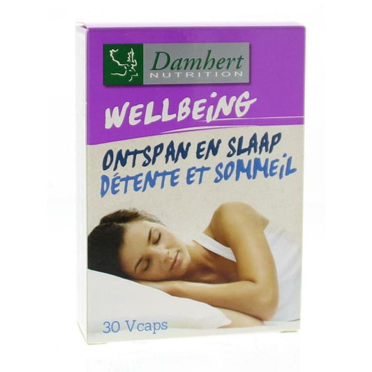 Damhert Ontspan & slaap supplement 30vc