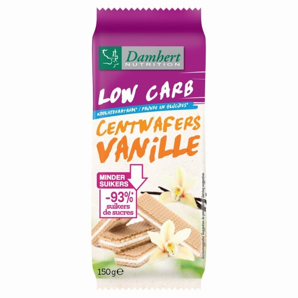 Damhert Centwafers vanille 150g
