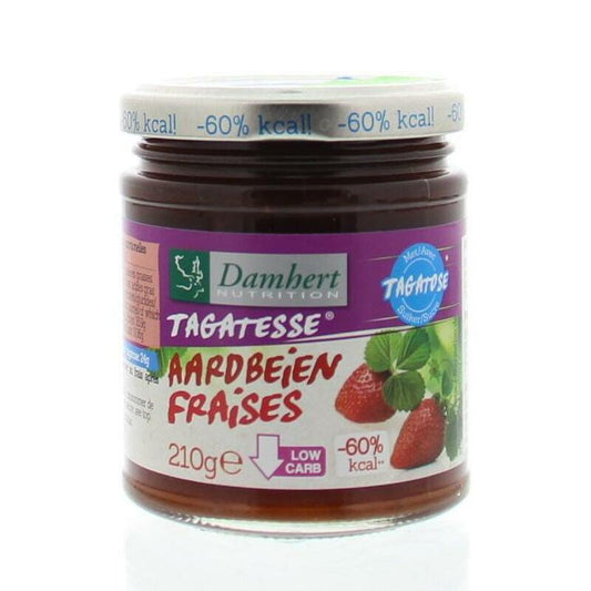 Damhert Dieetconfituur aardbei 210g