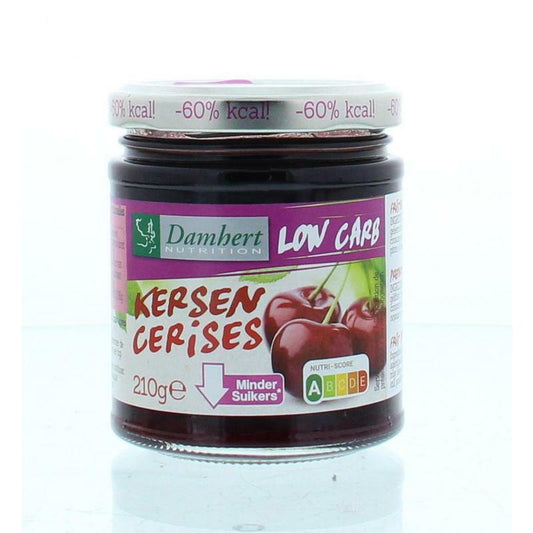 Damhert Dieetconfituur kers 210g