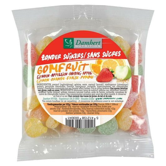 Damhert Extra gomfruit snoepje 100g