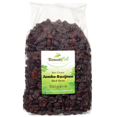 Bountiful Rozijnen jumbo black flame 1000g