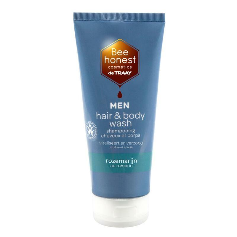 Traay Bee Honest Hair & body wash men rozemarijn 200ml