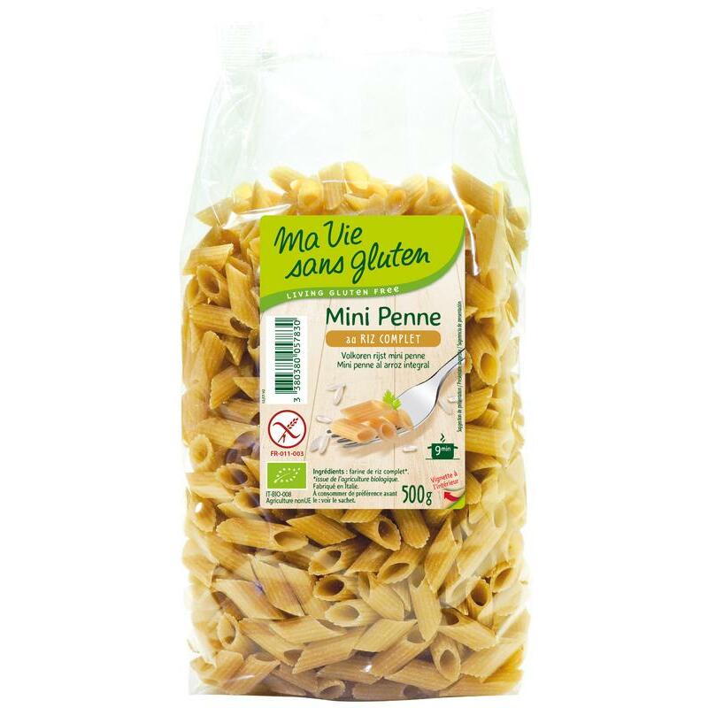 Ma Vie Sans Penne mini volkoren glutenvrij bio 500g