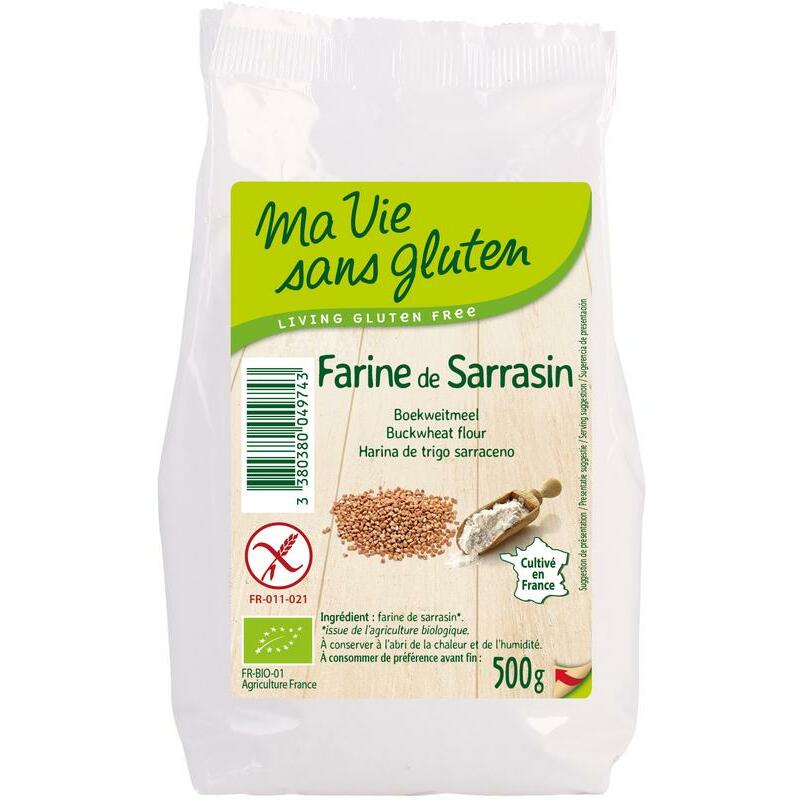 Ma Vie Sans Boekweitmeel - glutenvrij - bio 500g