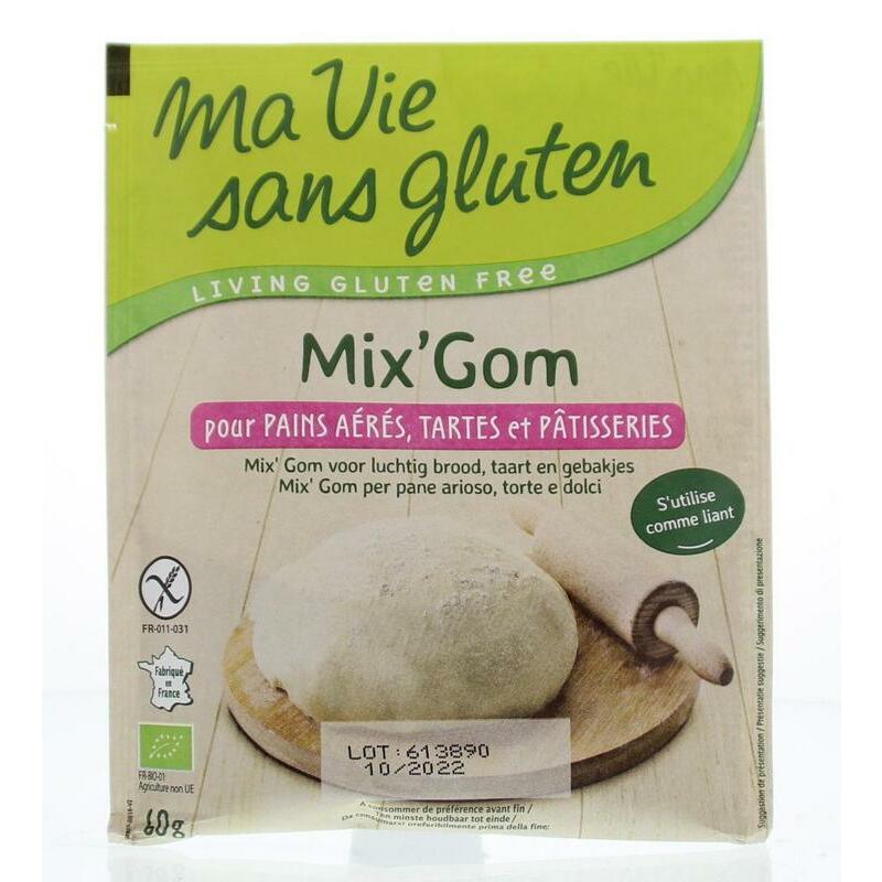 Ma Vie Sans Bindmiddel voor brood en gebak glutenvrij bio 60g
