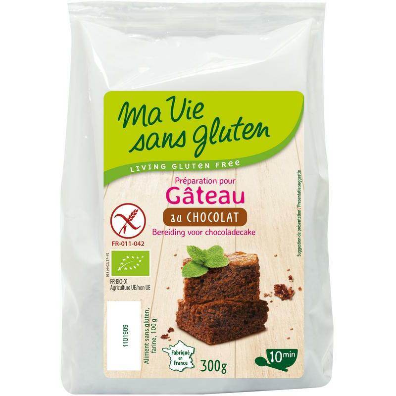 Ma Vie Sans Chocolade cakemix glutenvrij bio 300g