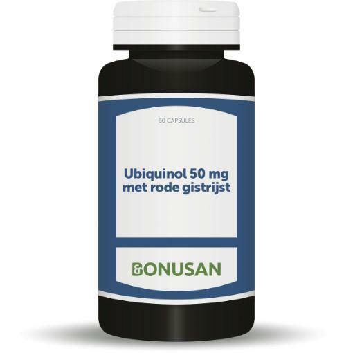 Bonusan Ubiquinol 50 mg met rode gistrijst 60ca