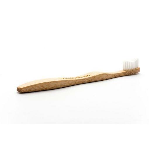 The Humble Co Tandenborstel bamboe adult wit brush soft 1st