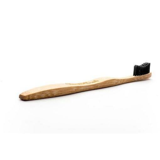 The Humble Co Tandenborstel bamboe adult zwart brush soft 1st