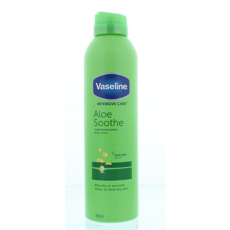 Vaseline Lotion spray aloe vera 190ml