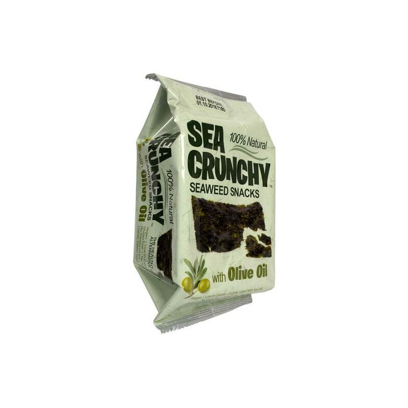 Sea Crunchy Nori zeewier snack met olijf olie 10g