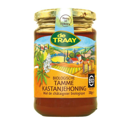 Traay Kastanjehoning tamme bio 350ml