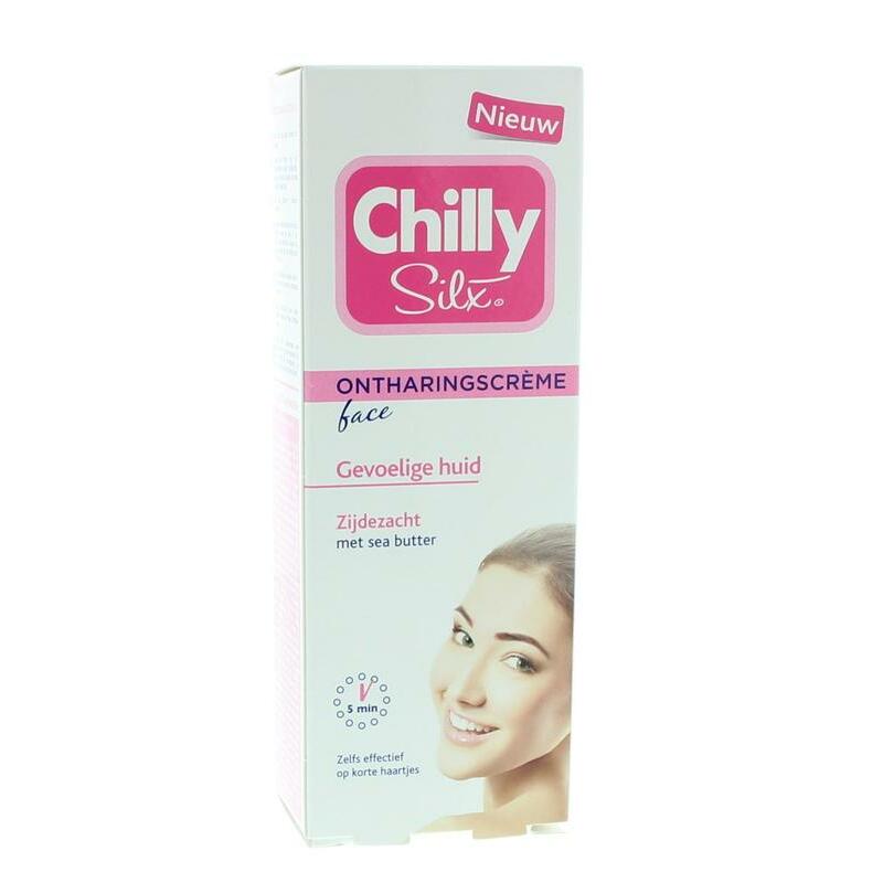 Chilly Silx Ontharingscreme gezicht 50ml