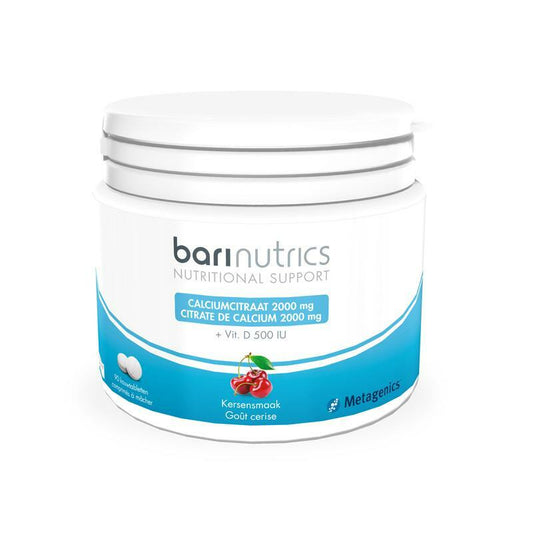 Barinutrics Calciumcitraat kers 90tb