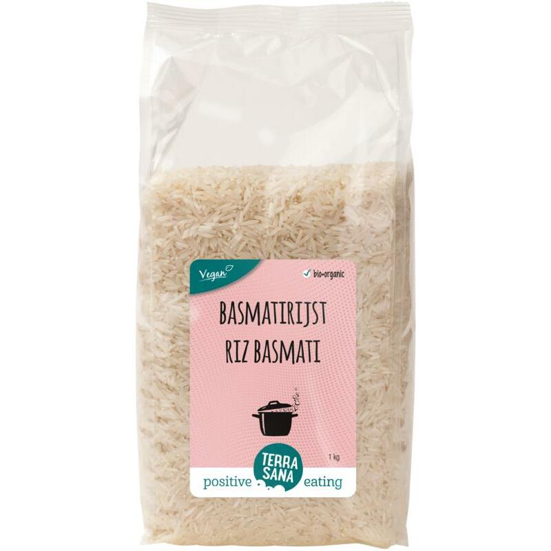 Terrasana Basmati rijst wit bio 1000g