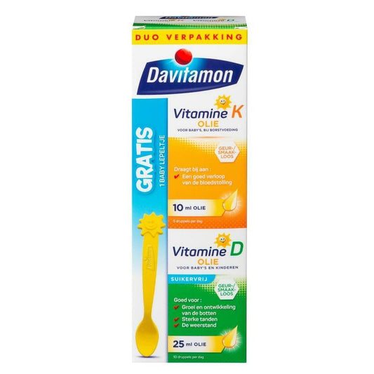 Davitamon Baby vitamine D & K 25 mcg 35ml