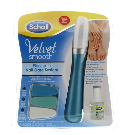 Scholl Velvet smooth electronic nail care 1st