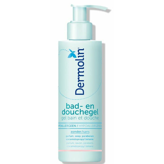Dermolin Bad en douchegel CAPB vrij 200ml