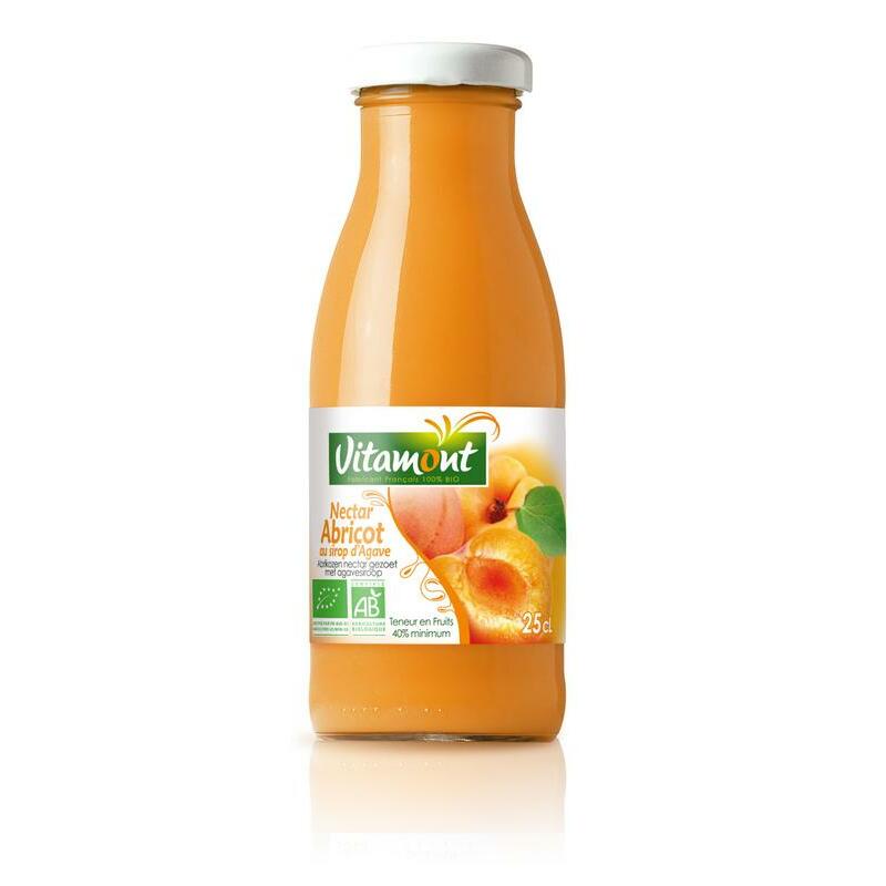 Vitamont Abrikozen netctar mini bio 250ml