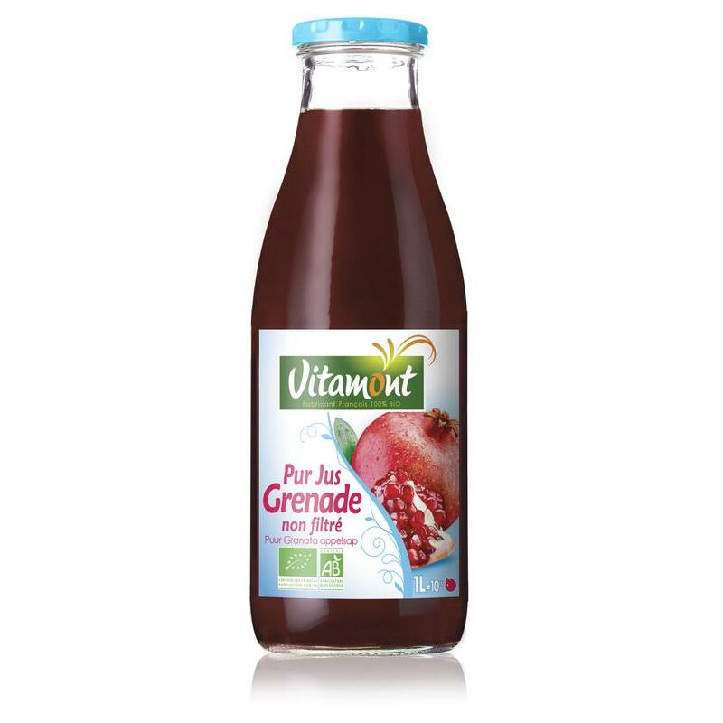 Vitamont Puur granaatappelsap bio 1000ml