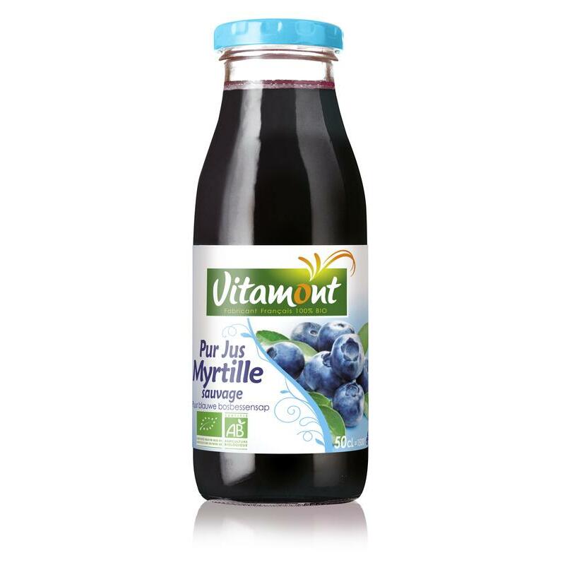 Vitamont Puur blueberry sap bio 500ml