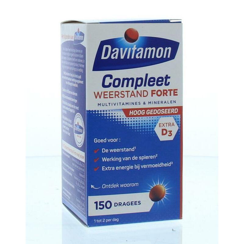 Davitamon Compleet weerstand forte 150drg