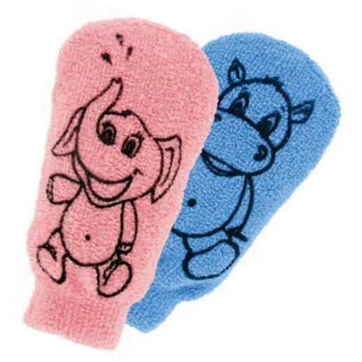 Forsters Washandje kids large funny katoen 1st