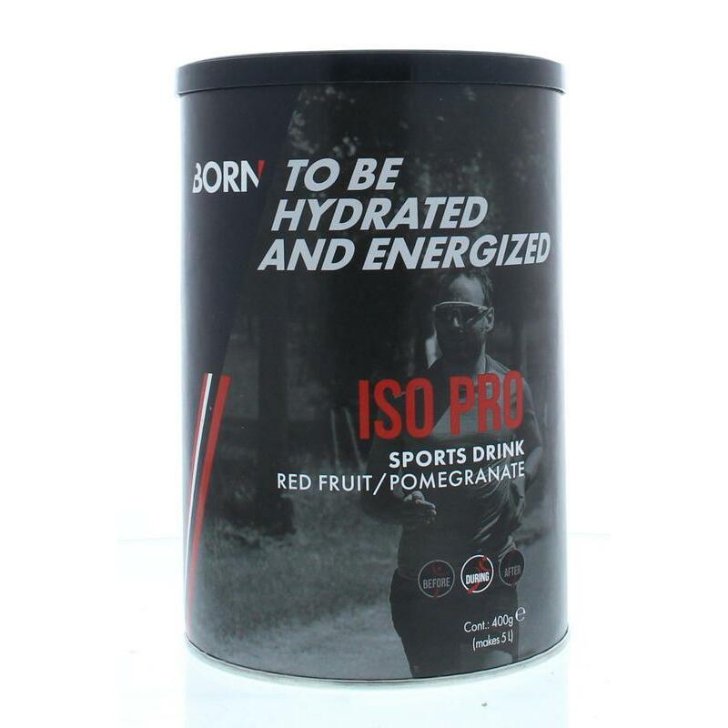 Born Iso Pro red fruit - pomegranate 400g