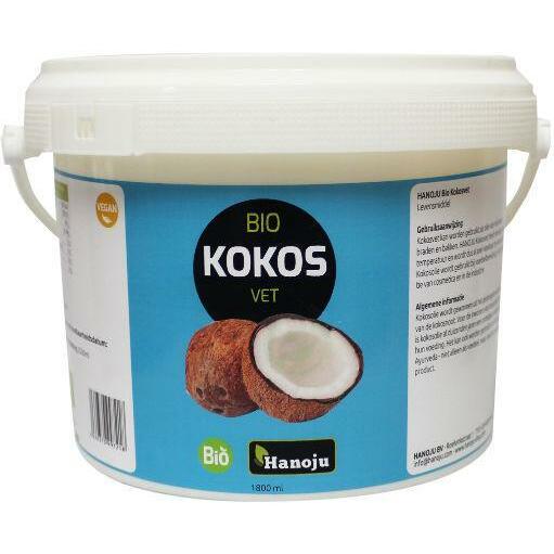 Hanoju Kokosolie geurloos bio 1800ml
