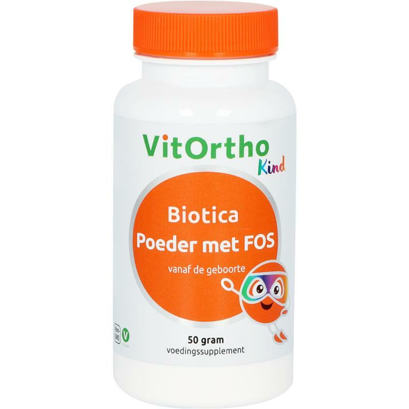 Vitortho Biotica poeder met Fos kind vh probiotica 50g