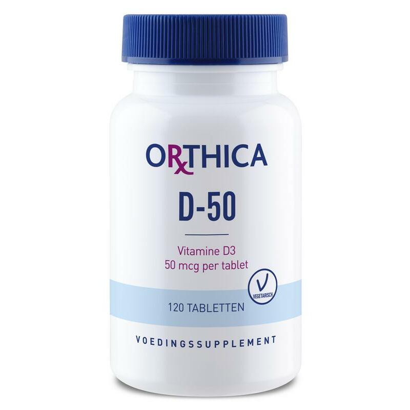 Orthica Vitamine D-50 120tb