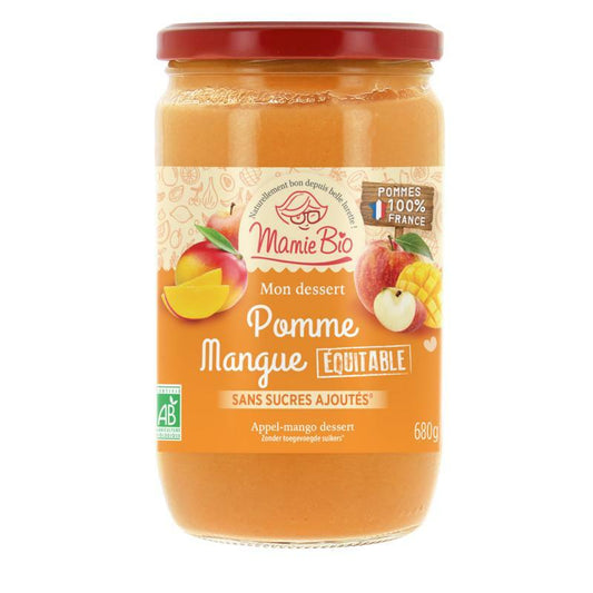 Mamie Bio Appelmoes mango bio 680g