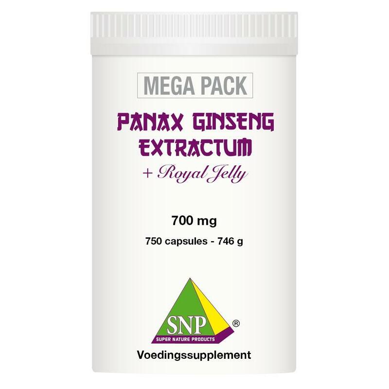 SNP Panax ginseng extract megapack 750ca