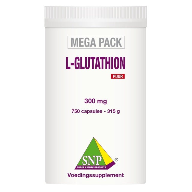 SNP L-Glutathion puur megapack 750ca