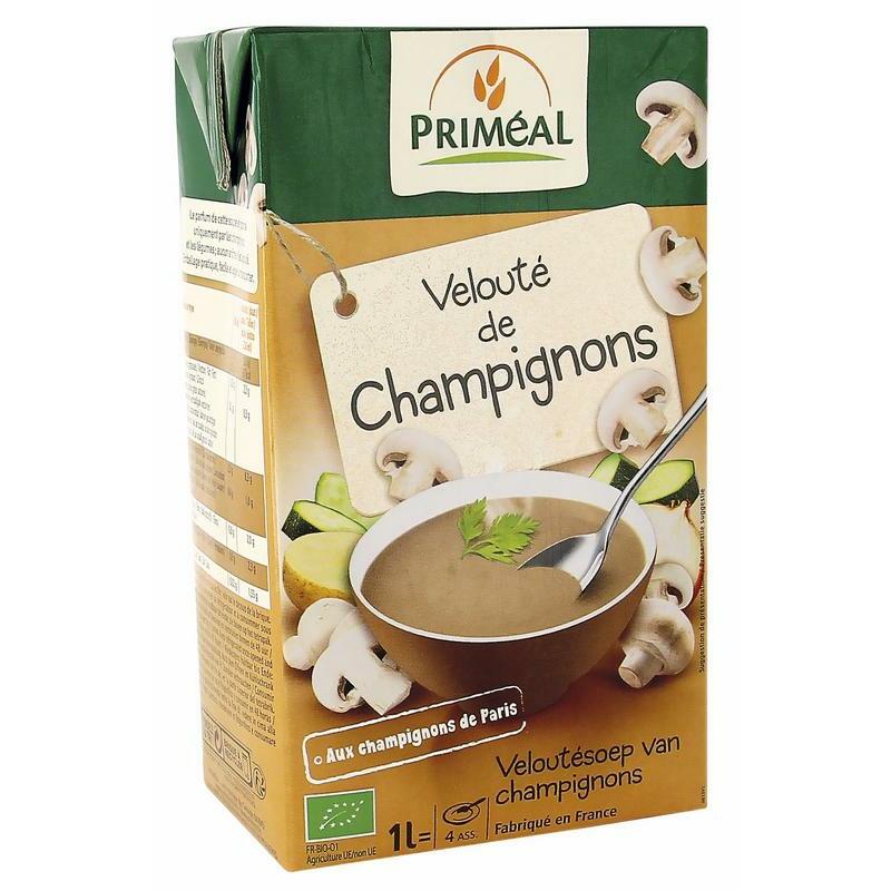 Primeal Veloute gebonden soep champignons bio 1000ml