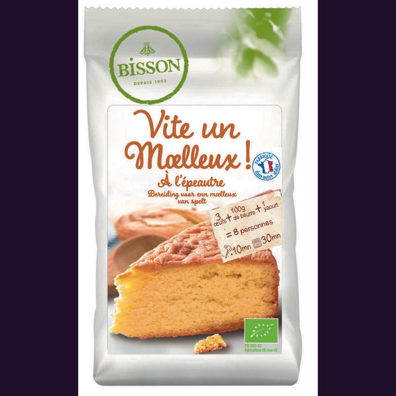 Bisson Bakmix voor speltcake bio 300g