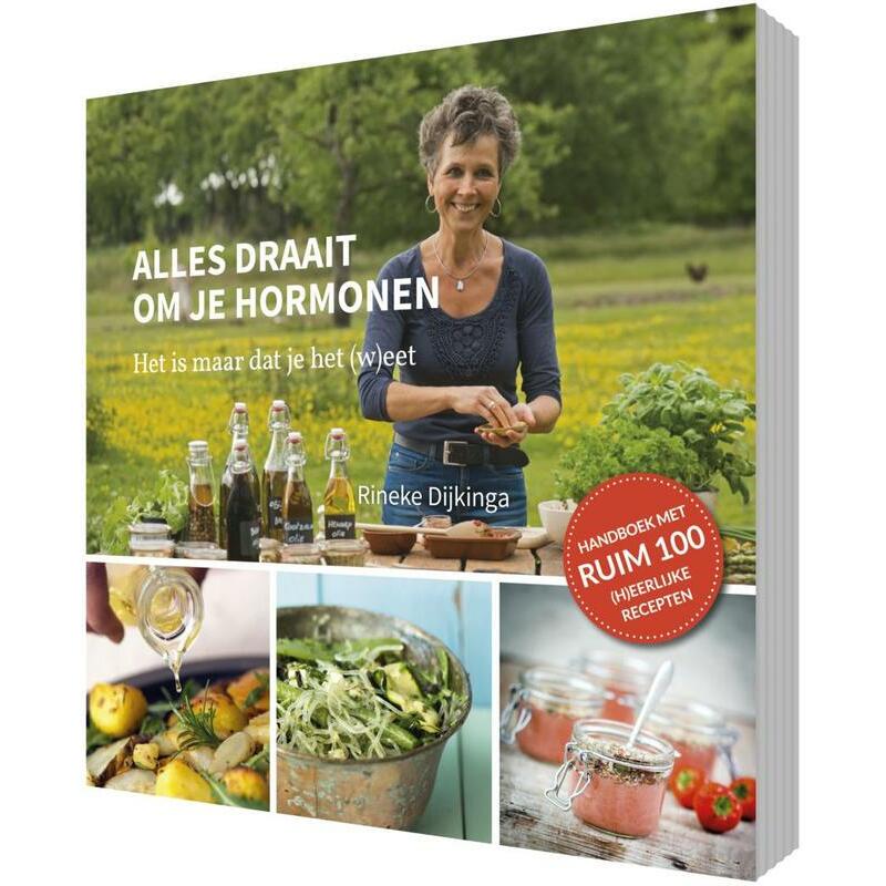 Rineke Books Alles draait om je hormonen boek