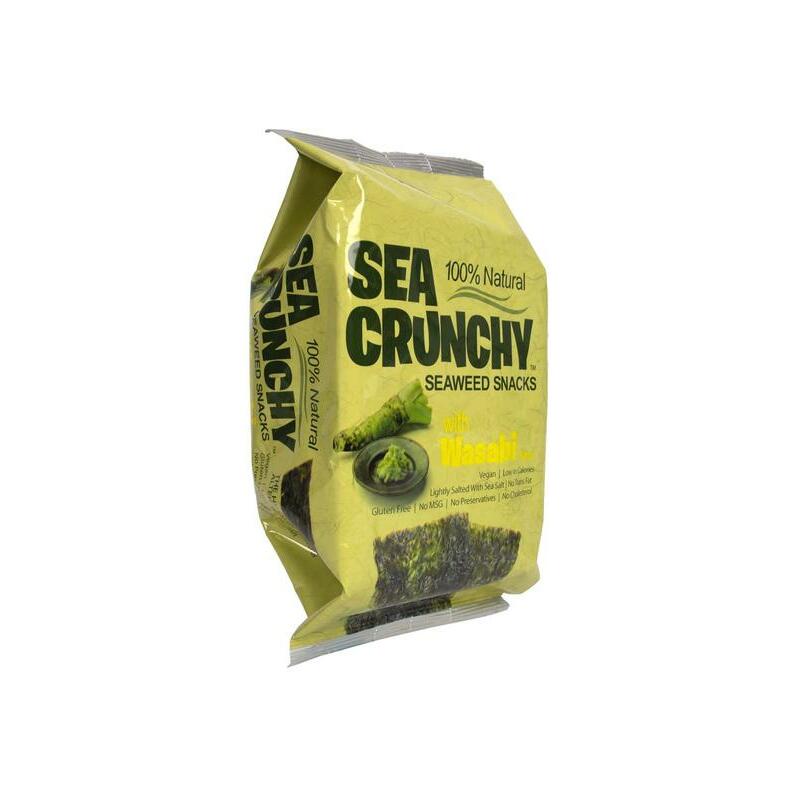 Sea Crunchy Nori zeewier snacks wasabi 10g