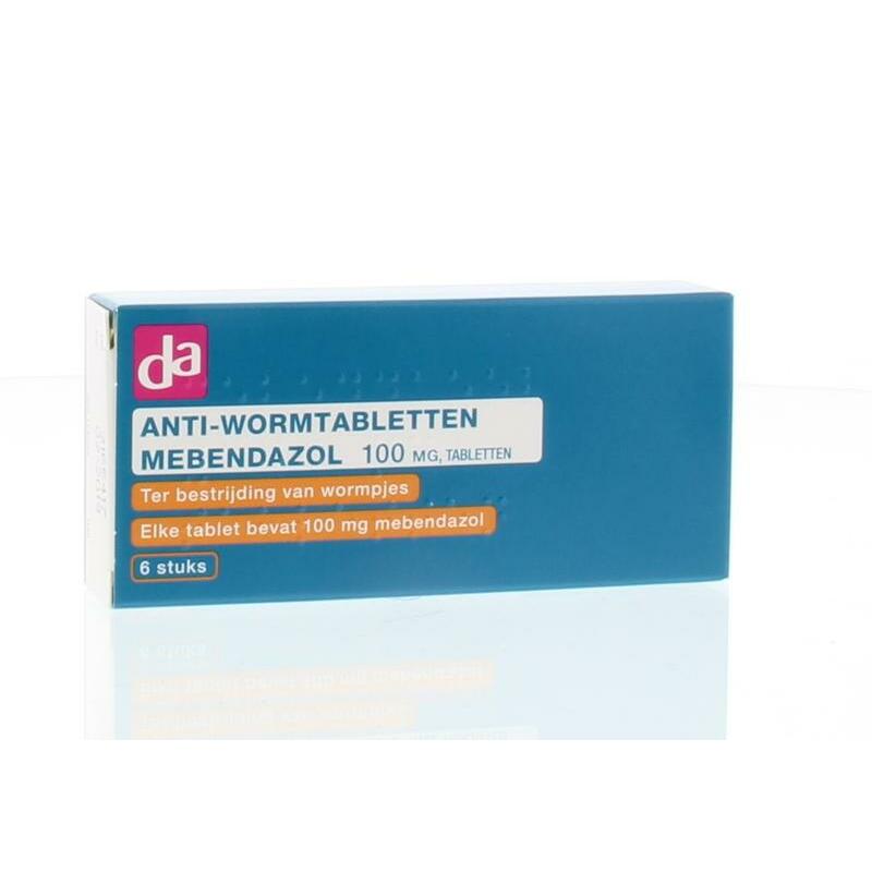DA Anti-worm mebendazol 100mg 6st
