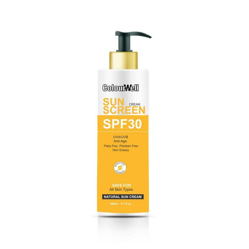 Colourwell Natuurlijke zonnecreme SPF30 200ml