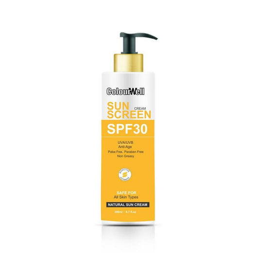 Colourwell Natuurlijke zonnecreme SPF30 200ml
