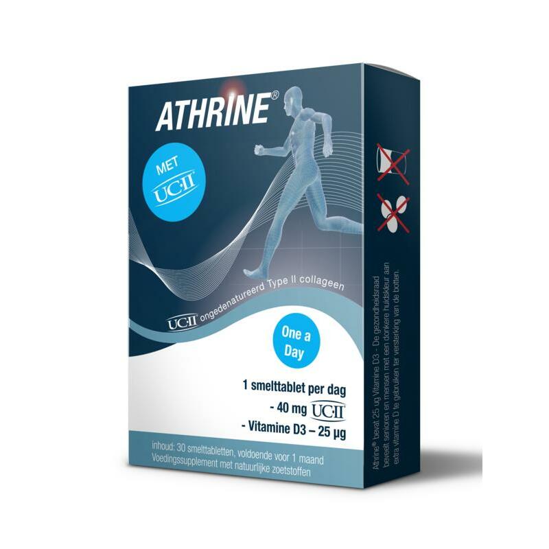 Athrine UC-II en Vitamine D3 30tb