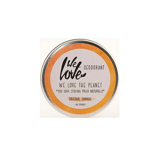 We Love The planet 100% natural deodorant original orange 48g