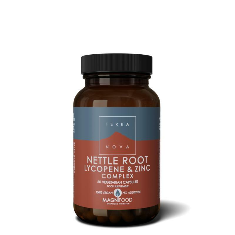 Terranova Nettle root lycopene & zinc complex 50vc