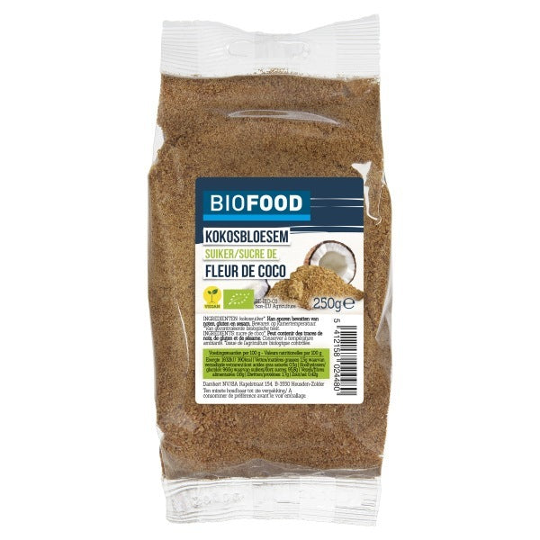Biofood Kokosbloesemsuiker bio 250g